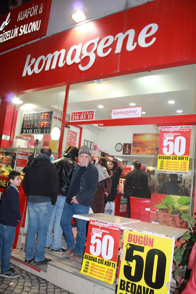 Cigkofte Komagene Umraniye Carsı