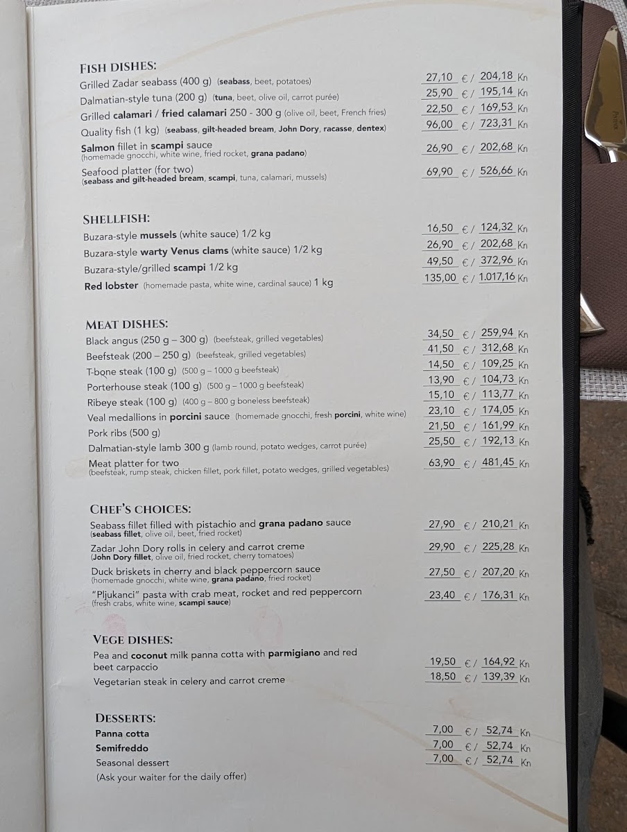 Menu Restaurant The Taste-3