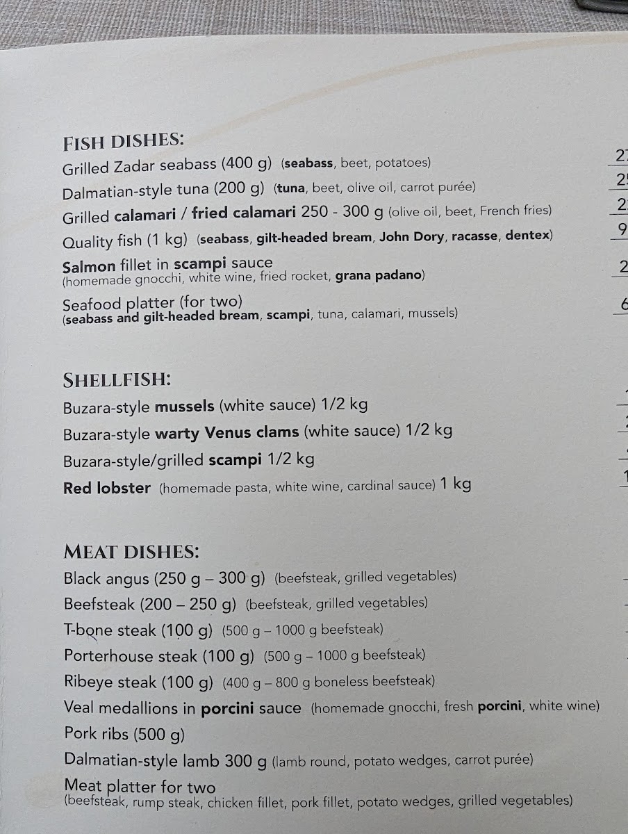 Menu Restaurant The Taste-6